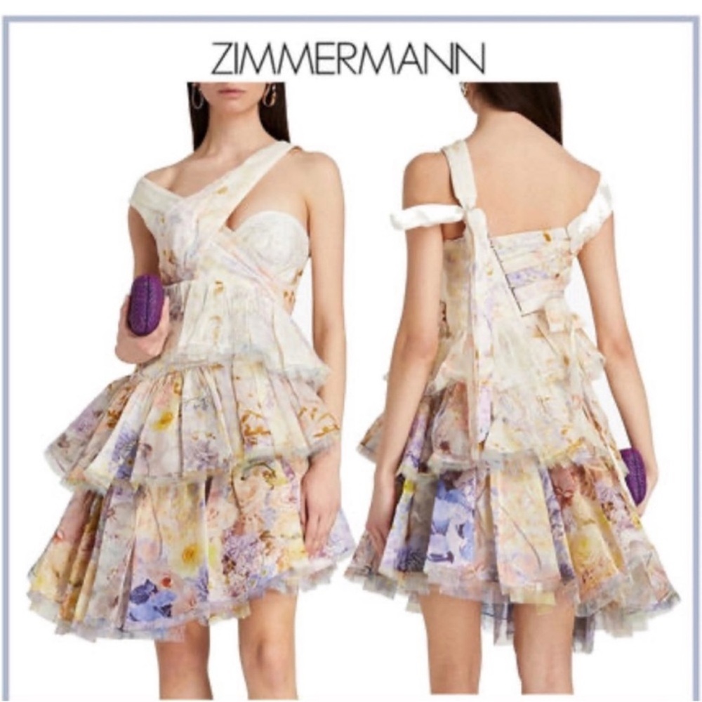Zimmermann Citrus Floral Dress